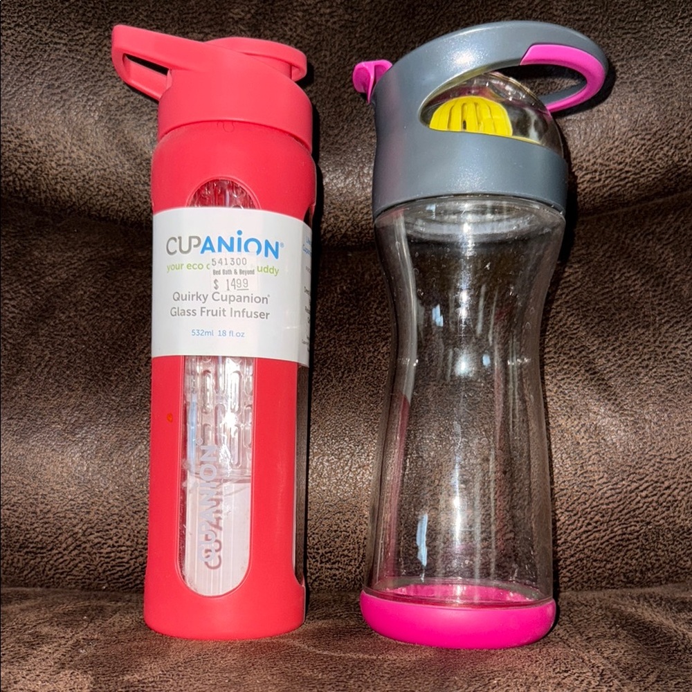 Cupanion Glass Fruit Infuser Bottle Set